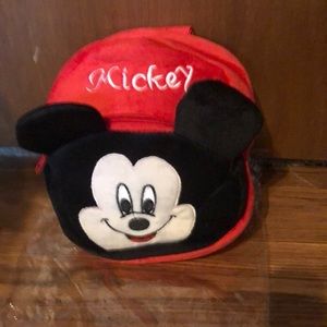 MICKEY MOUSE SMALL KIDS BACKPACK! NIP! IT IS UNISEX BACKPACK! SMOKE FREE HOME!